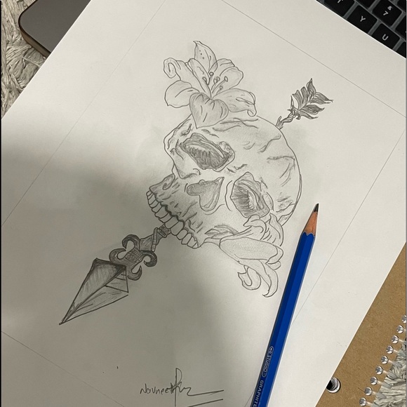 Pencil drawing - Picture 1 of 2